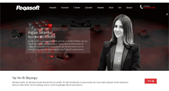 Desktop Screenshot of pegasoft.com.tr